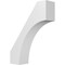 Ekena Millwork 6-in. W x 20-in. D x 26-in. H Westlake Architectural Grade PVC Knee Brace BRCP06X20X26WTL - alternate 1